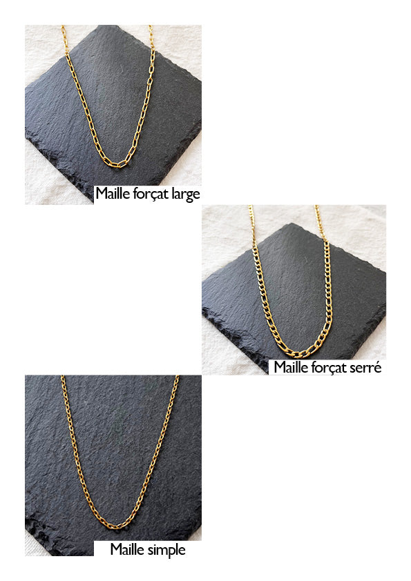 Collier Timoun rectangle